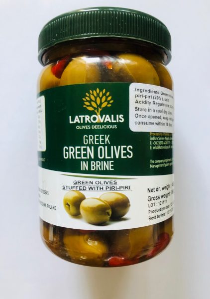 zielone oliwki z piri piri OLIWOWO