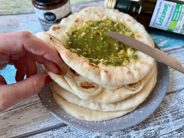 Grecki chlebek pita Oliwowo